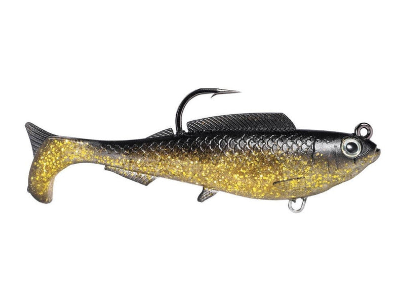 6 Inch Zman HerculeZ Soft Swimbait Fishing Lure - Rigged Soft Plastic Swimbait