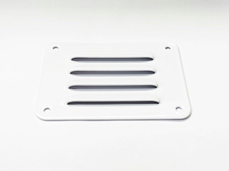 Ventilation Grill Louvre White 100mm x 75mm