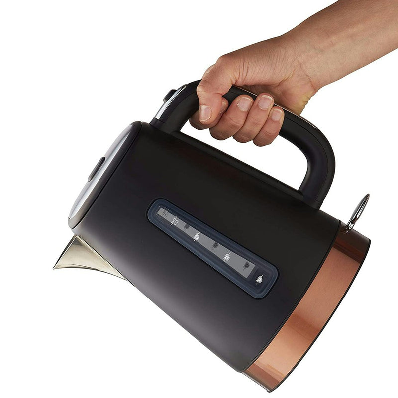 Russell Hobbs Brooklyn Kettle & 4 Slice Toaster Copper Combo