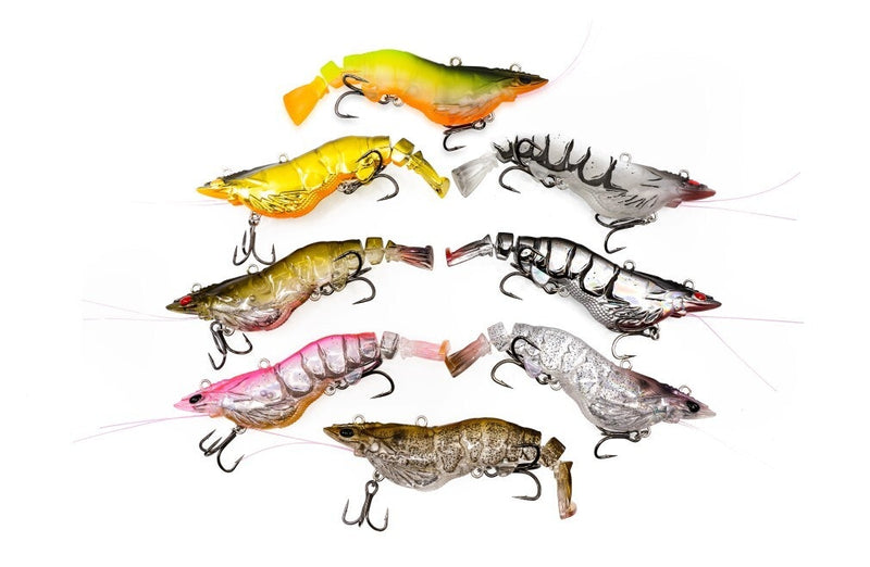 85mm Chasebaits Armour Prawn Hard Body Fishing Lure