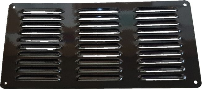 Ventilation Grill Louvre Black 293mm x 148mm