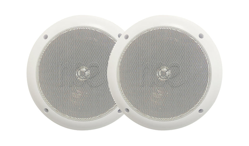 NCE Premium Series 6.5" Two-Way Coaxial Internal Speakers - White