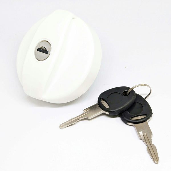 Spare Cap & Keys White for Lockable Water Filler