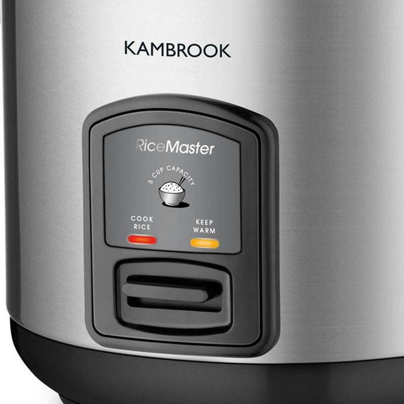 Kambrook Rice Master Electric 5 Cup Rice Cooker/Steamer Serving Spoon/Measuring