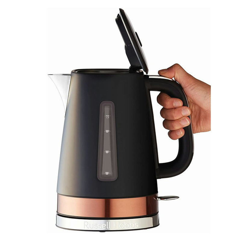 Russell Hobbs RHK92COP Electric Brooklyn 1.7L Kettle Water Boiler Jug Copper