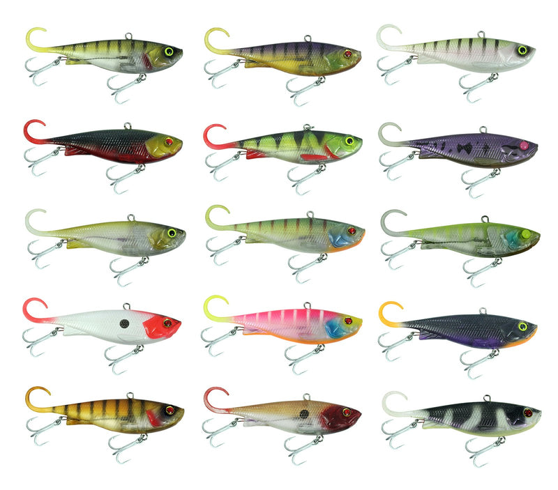 110mm Zerek Fish Trap Soft Vibe Sinking Crankbait Fishing Lure