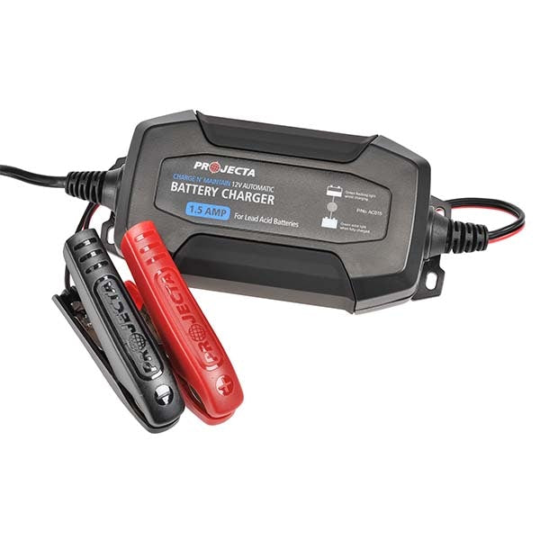 Projecta AC015 1.5 Amp 12V 4 Stage Automatic Battery Charger