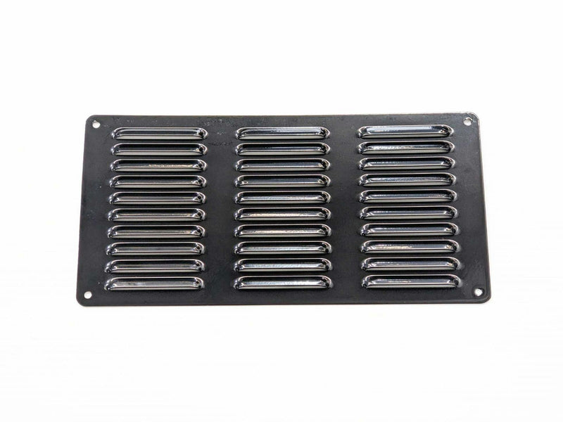 Ventilation Grill Louvre Black 293mm x 148mm