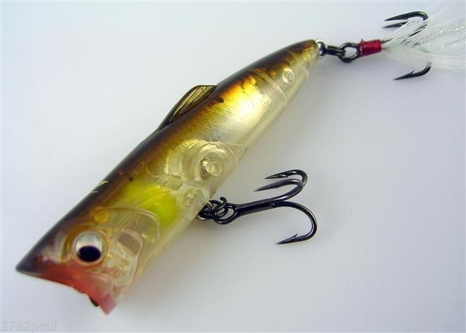 Brand New 50mm  Zerek Poparazzi 4.5 grams Top Water Popping Fishing Lure