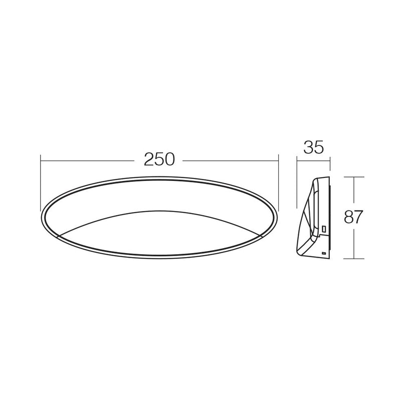 Narva 87780 9-33V LED Awning Lamp - White