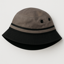 DENTS 100% Cotton Bucket Hat Fishing Summer Sun Hiking Cap Brim - Khaki - 59cm