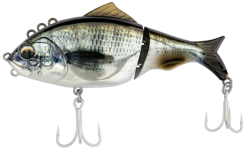 130mm Bone Focus Jointed Swimbait Fishing Lure with 5 Towing Eyelets