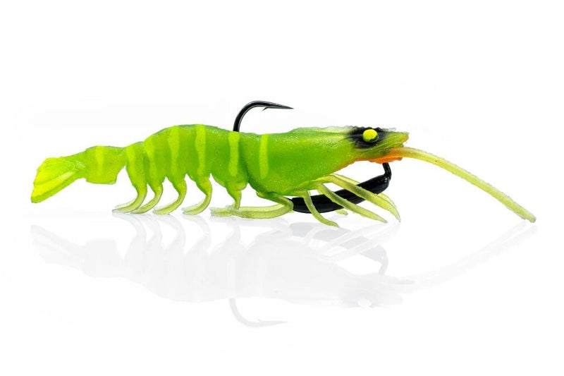 125mm Chasebaits Heavy Flick Prawn Soft Plastic Lure with 15gm Lead Weight