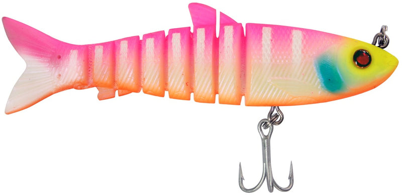 Zerek Live Mullet 3.5" 18g Soft Body Jointed Swimbait Fishing Lure