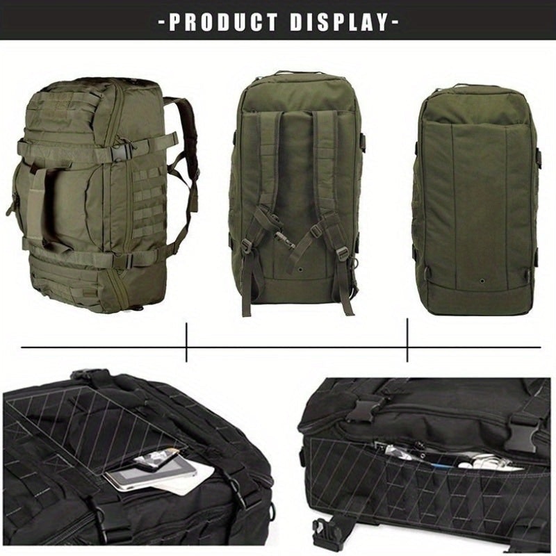 Tactical Gym Duffel Backpack Capacity Bag