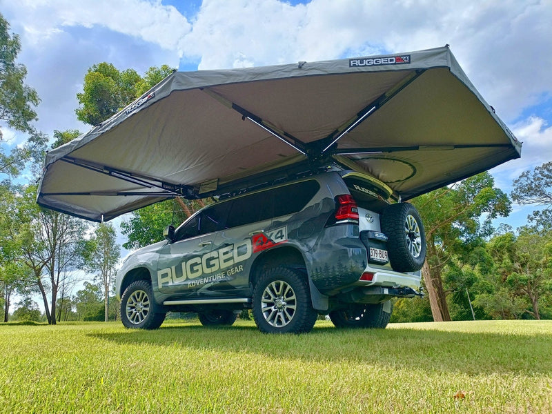 2.5m 270 Awning - Semi Automatic Opening  (UVE95+%) RH