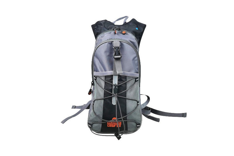 Wildtrak 3L Loop Hydration Pack Water/Drink Camping Storage Backpack Bag Grey