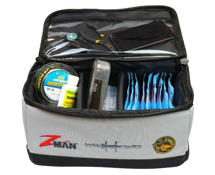 TT Lures Deluxe ZMan Tackle Block - Soft Fishing Tackle Bag