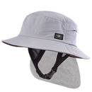 Ocean & Earth Indo Adult Stiff Peak Surf Hat - Grey Sizes XS-XL