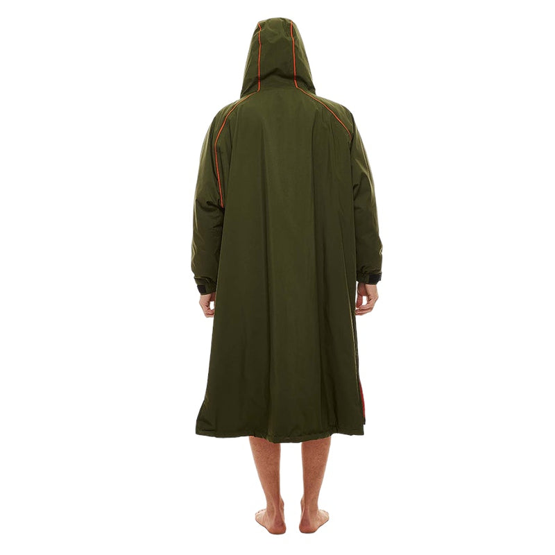 Men's Long Sleeve Pro Change Robe EVO - Parker Green