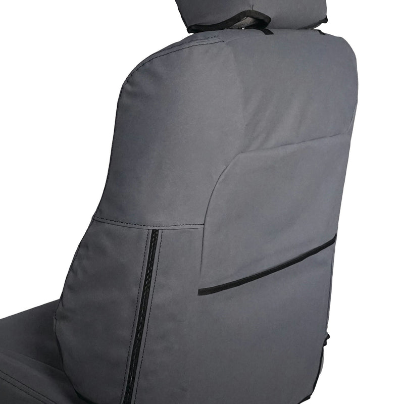 Razorback 4x4 XP7 Heavy Duty Canvas 2x Front Seat Covers Suitable for a Toyota Hilux 7th Gen (N70) SPORT SEAT