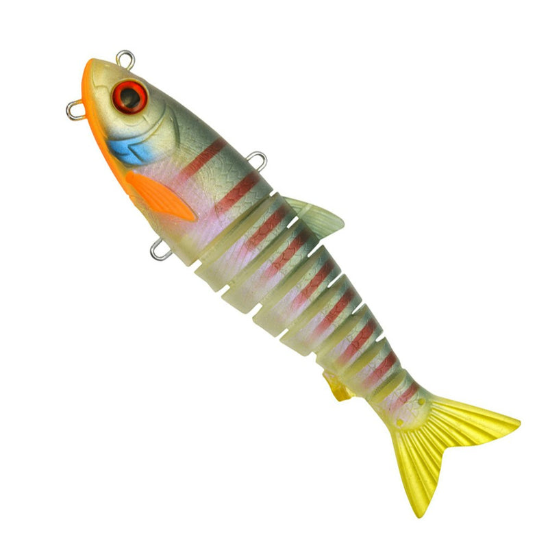 8 Inch Zerek Live Swimbait Soft Plastic Fishing Lure-Rigged with Quality Treble