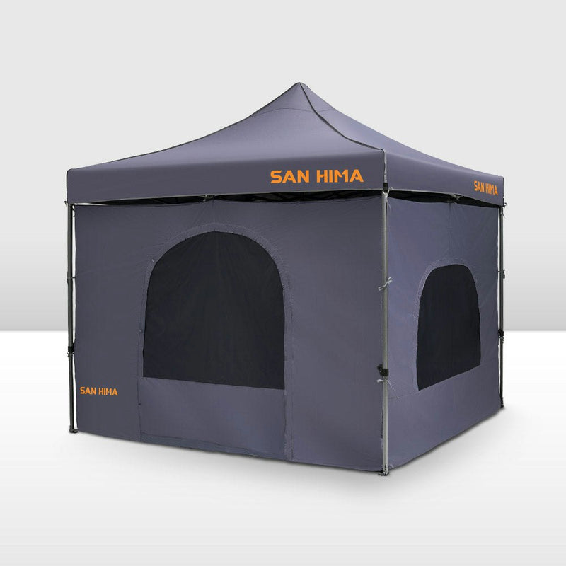 San Hima 3m x 3m Gazebo With  Inner Tent Portable Folding Pop Up Outdoor Camping