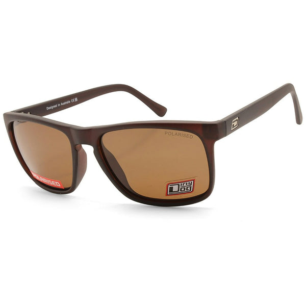 Dirty Dog Ram Matt Brown with Brown Polarised Lense Sunglasses