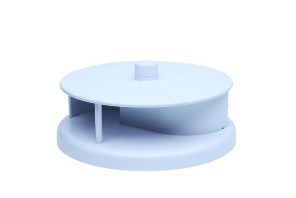 OZVENT Rotary Vent White PVC