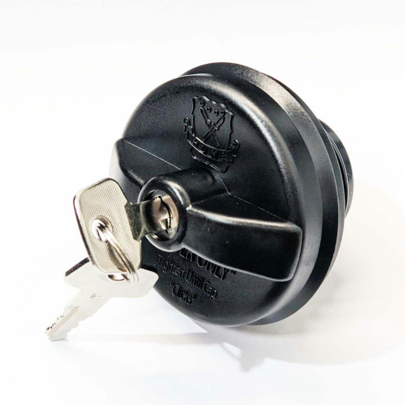 Hume Water Filler Cap with Keys (Black)