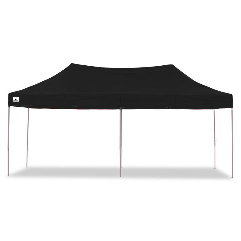 Wallaroo Gazebo Tent Marquee 3m x 6m PopUp Outdoor Black