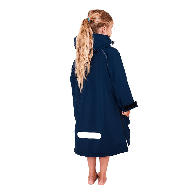 Kids Dry Poncho - Navy