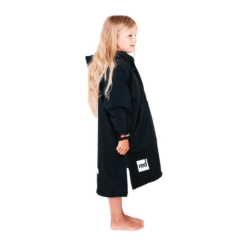 Kids Dry Poncho - Black