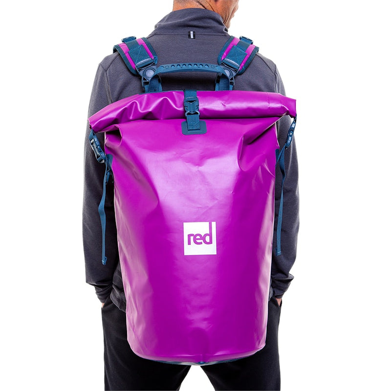 Waterproof Roll Top Dry Bag Backpack - Venture Purple