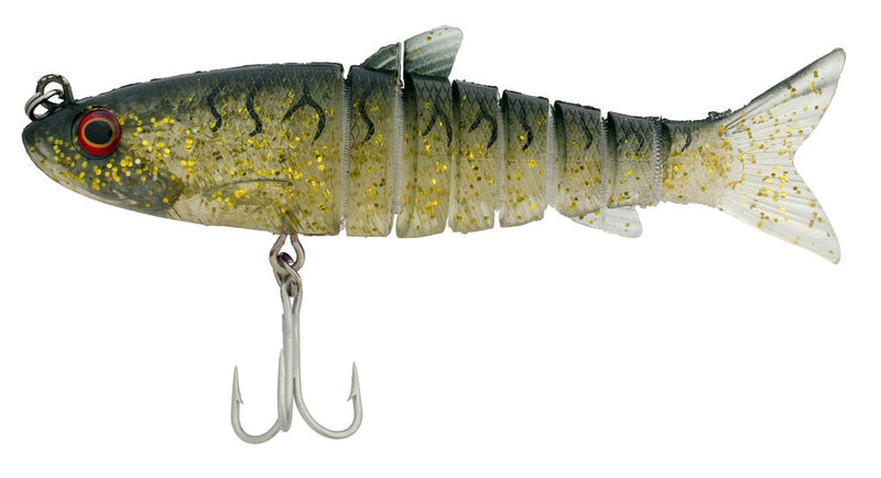 Zerek Live Mullet 4.5" 23g Soft Body Jointed Swimbait Fishing Lure