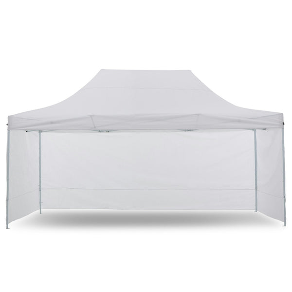 Wallaroo Gazebo Tent Marquee 3m x 4.5m PopUp Outdoor - White