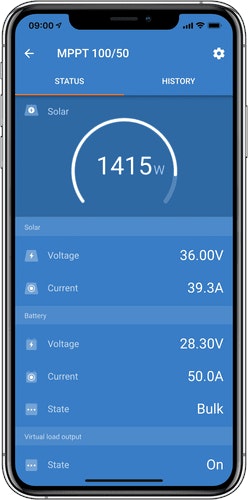 Victron 12/24/48V 85A SmartSolar MPPT 150/85-Tr VE.CAN Bluetooth Solar Charge Controller