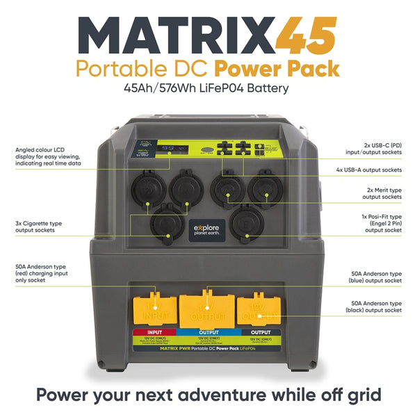 MATRIX 45 Portable DC Power Pack