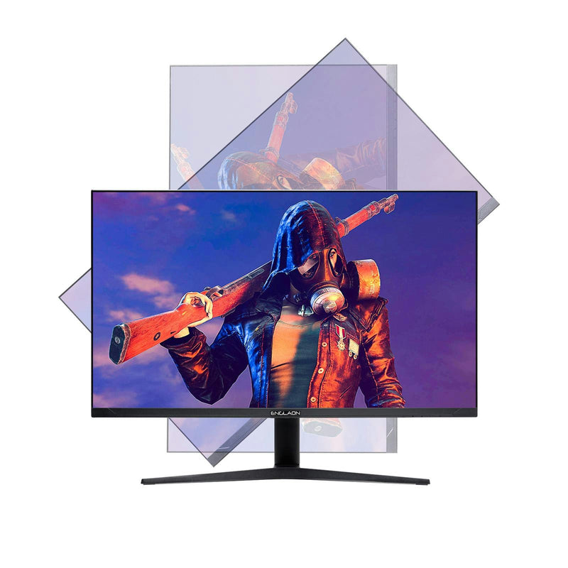 ENGLAON 32″ QHD 165Hz 1ms Frameless AMD FreeSync Height Adjustable Gaming Monitor with RGB light