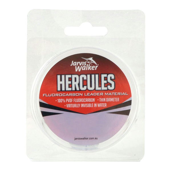 20m Spool of Jarvis Walker Hercules Fluorocarbon Fishing Leader