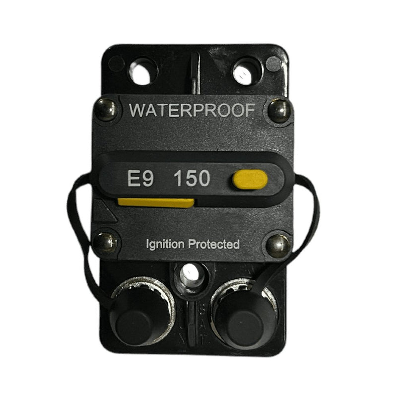 Exotronic 150A Surface Mount Waterproof DC Circuit Breaker - Side by Side