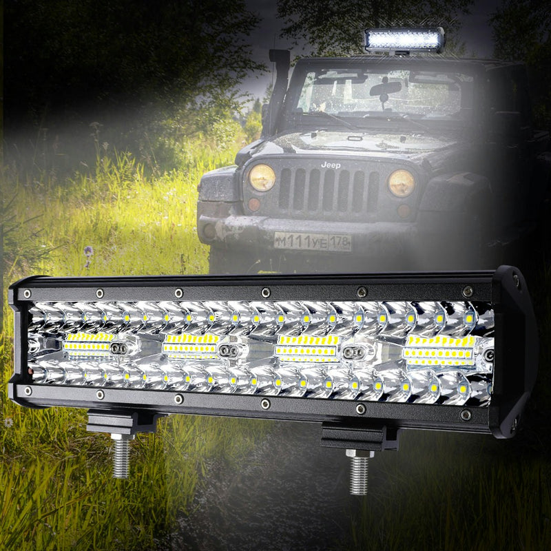 Traderight Group  LED Light Bar Work Flood Spot Beam Lamp Offroad Caravan Camping Strip Light 240W