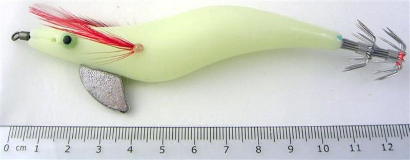 Surecatch Suresquid Luminous Squid Jig Lure 3.5gram Tournament Grade - Glows