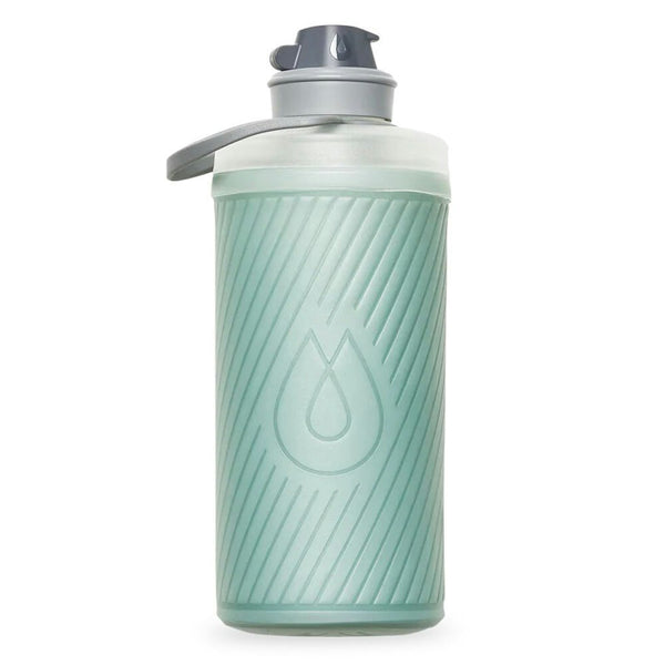 HydraPak Reusable 1L Flux Water Bottle Outdoor Drinking Container Sutro Green