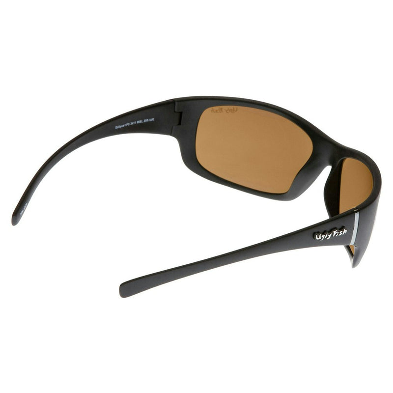 Ugly Fish Eclipse PC3411 TR90 Brown Lens/Black Frame Polarised Sunglasses