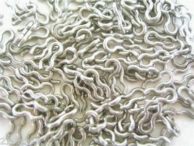 Bulk Pack of 1000 X Size 42 Rosco Stainless Steel Figure 8 Lure Eyelets