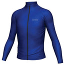 Mirage Unisex Kids/Teens Zip Up Long Sleeve Lycra Rash Shirt Blue