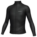 Mirage Unisex Kids/Teens Zip Up Long Sleeve Lycra Rash Shirt Black