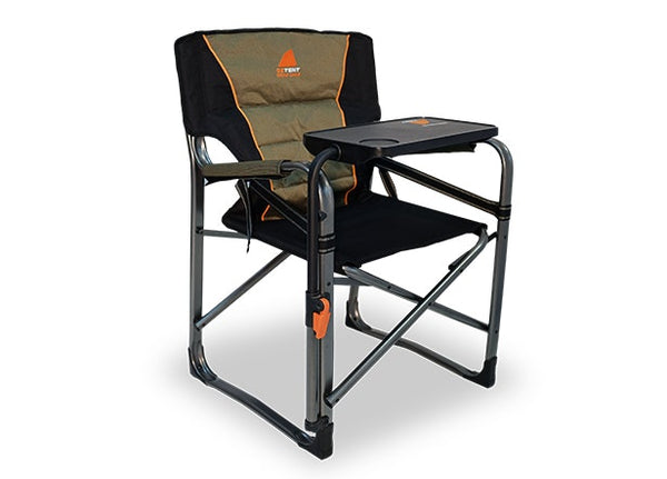 OZTENT Gecko Directors Chair with Side Table