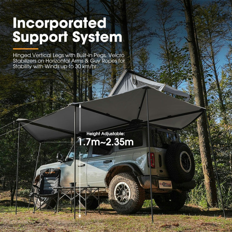 San Hima 270 Degree Free-Standing Awning 600D Double-Ripstop